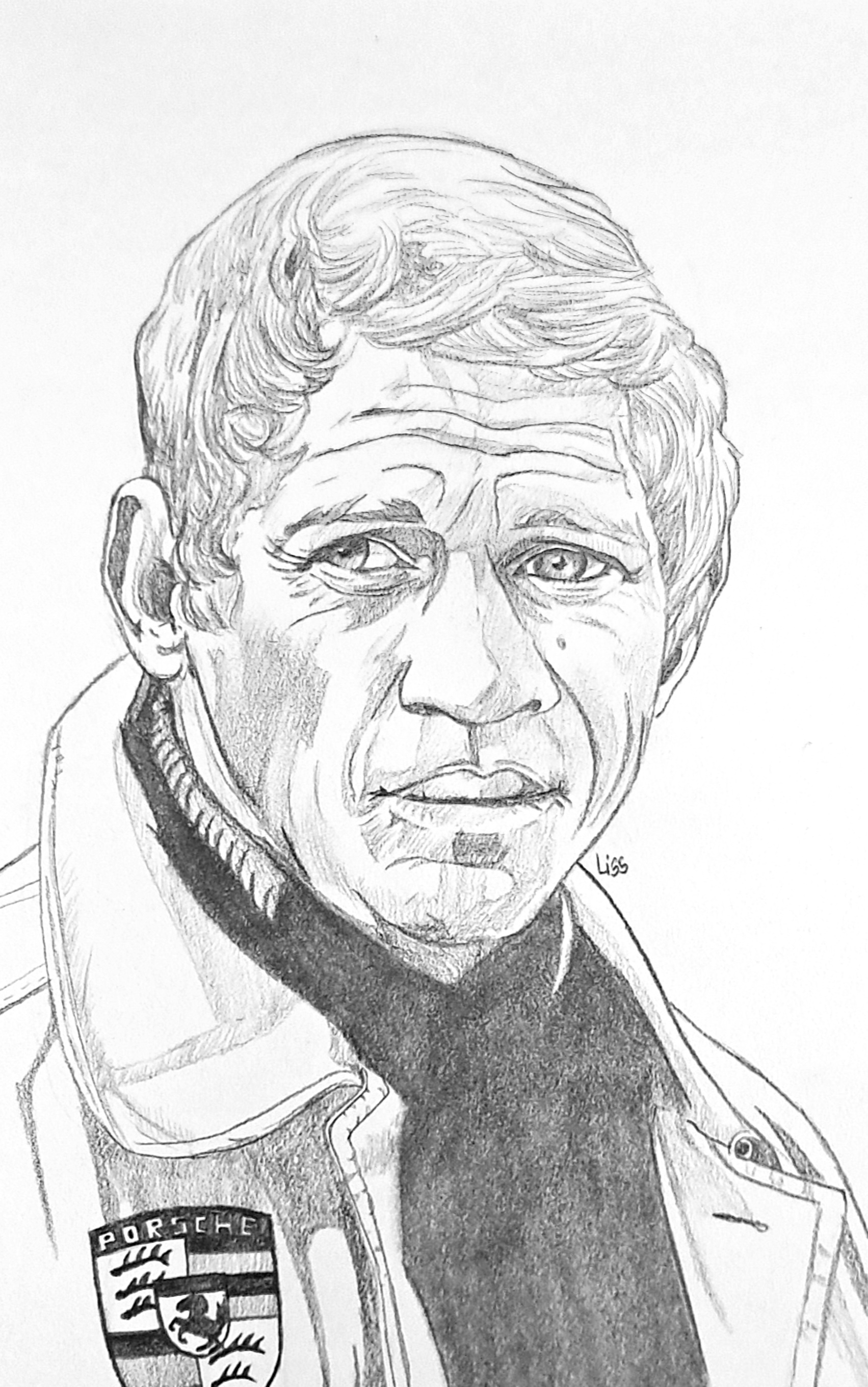 Steve McQueen by lissll on DeviantArt