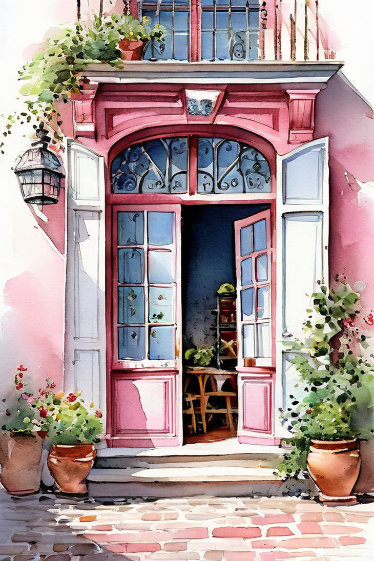 Hello come in the door is open by hazelnutgarden on DeviantArt