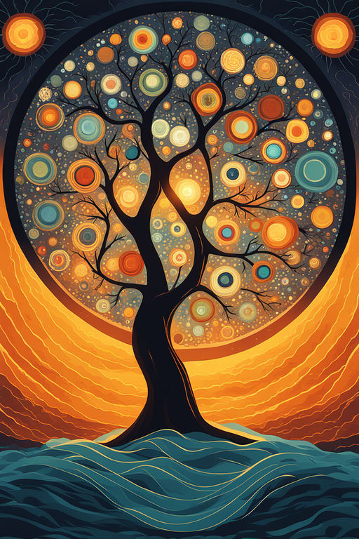 abstract circle tree by hazelnutgarden on DeviantArt