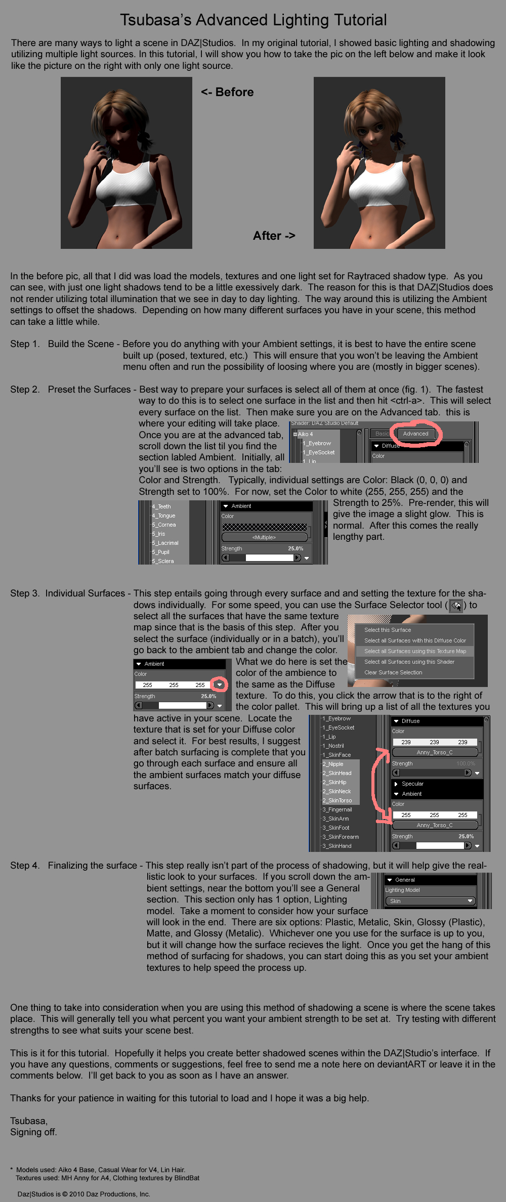 DAZ Advanced Shadow Tut