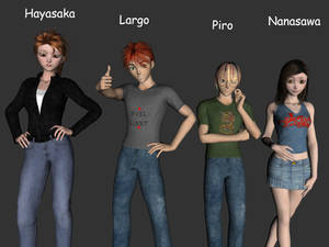 Megatokyo Cast