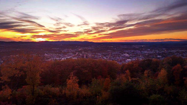 Sunset from the Pagoda