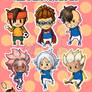 Ina11 - Keychain Set 1