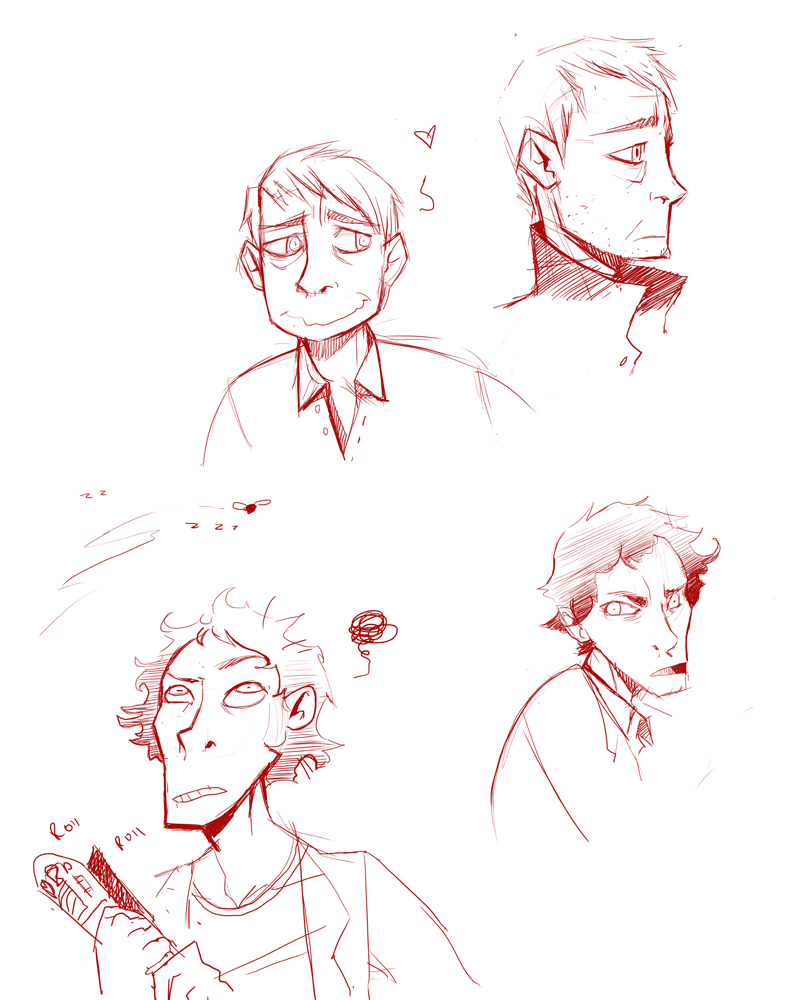 Sherlock: Face studies