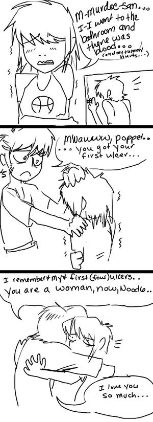 Murdoc is a good father