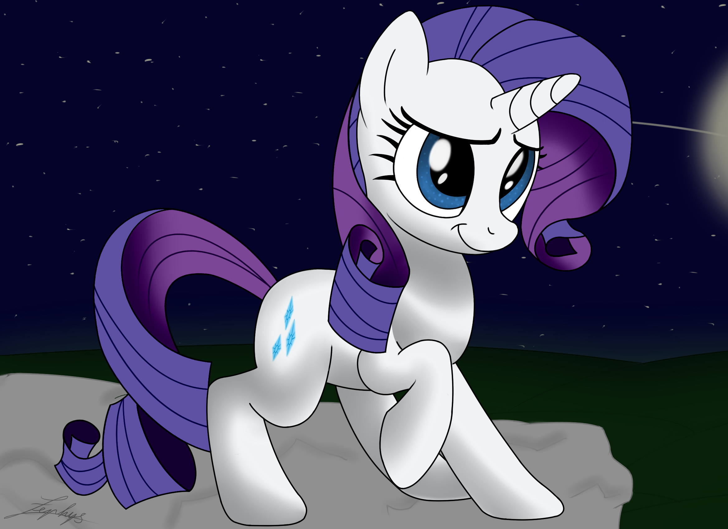 Shooting star Rarity