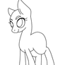 Dumb Horse Lineart