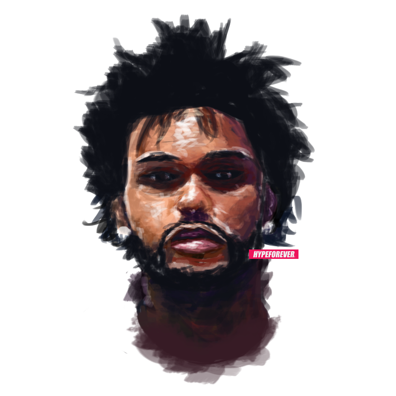 The Weeknd Digital Painting