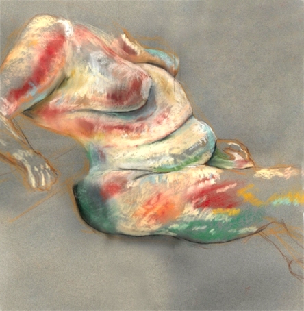 Pastel Figure