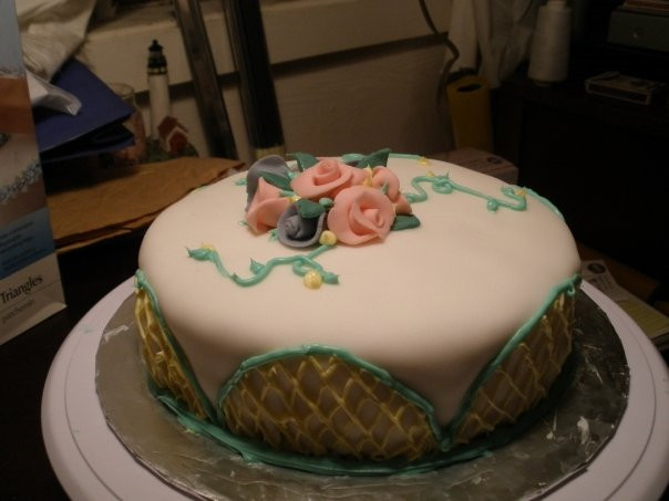 Rose cake 2