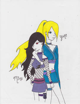 Yuki and Mina