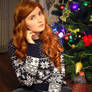 Christmas Amy Pond cosplay 03