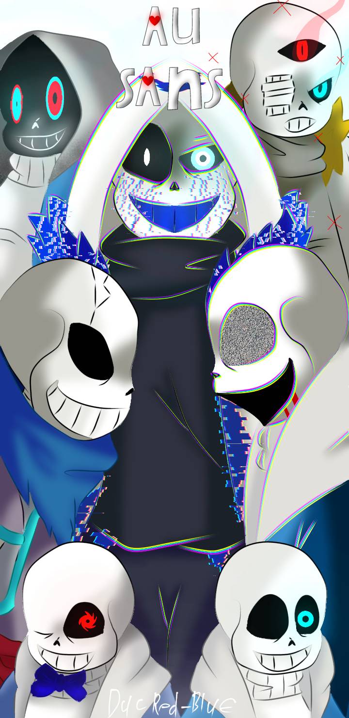 Reaper Error sans x Geno Ink sans (2). by Ducred-blue on DeviantArt