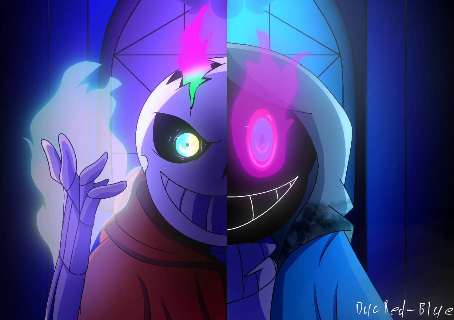 DustDust!Sans Vs DustDust!Sans 