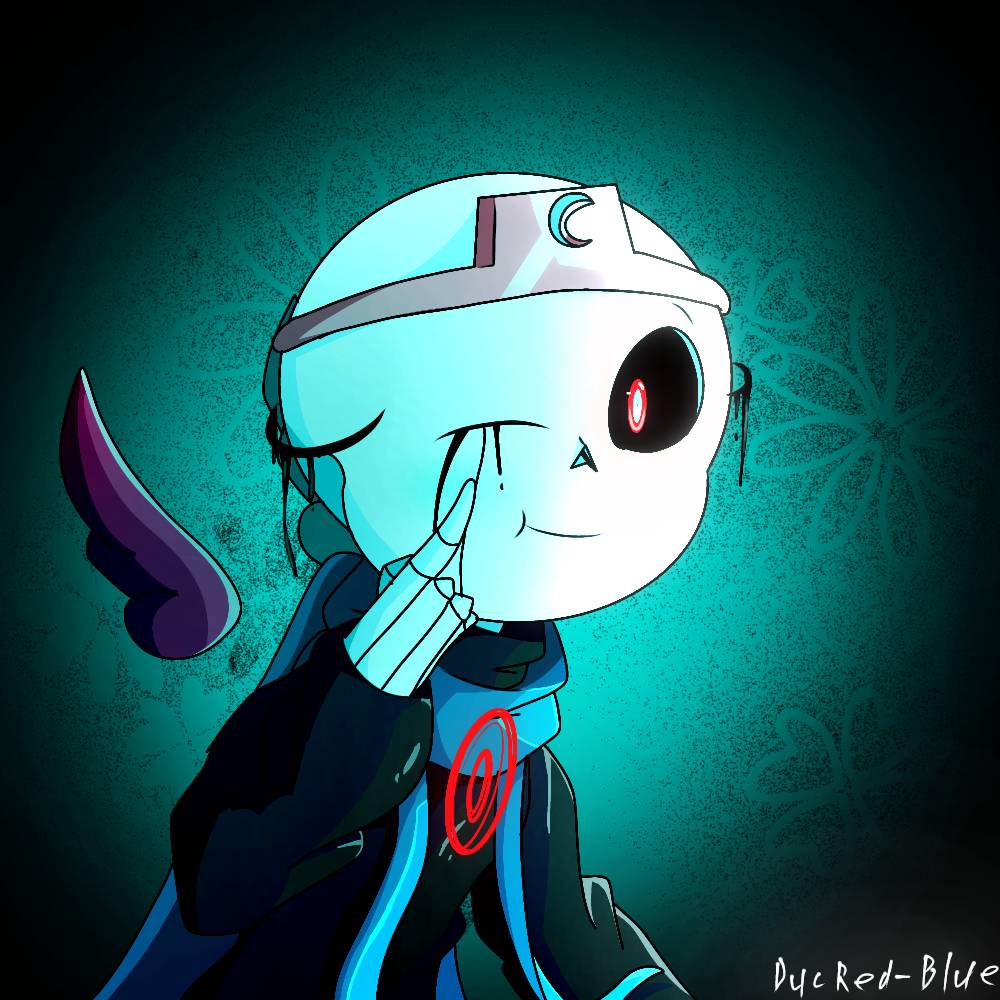 Reaper Error sans x Geno Ink sans (2). by Ducred-blue on DeviantArt