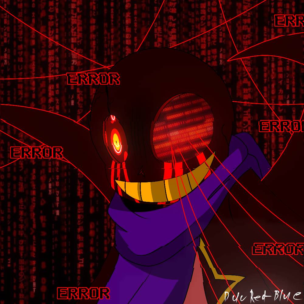 Red error sans by Ducred-blue on DeviantArt
