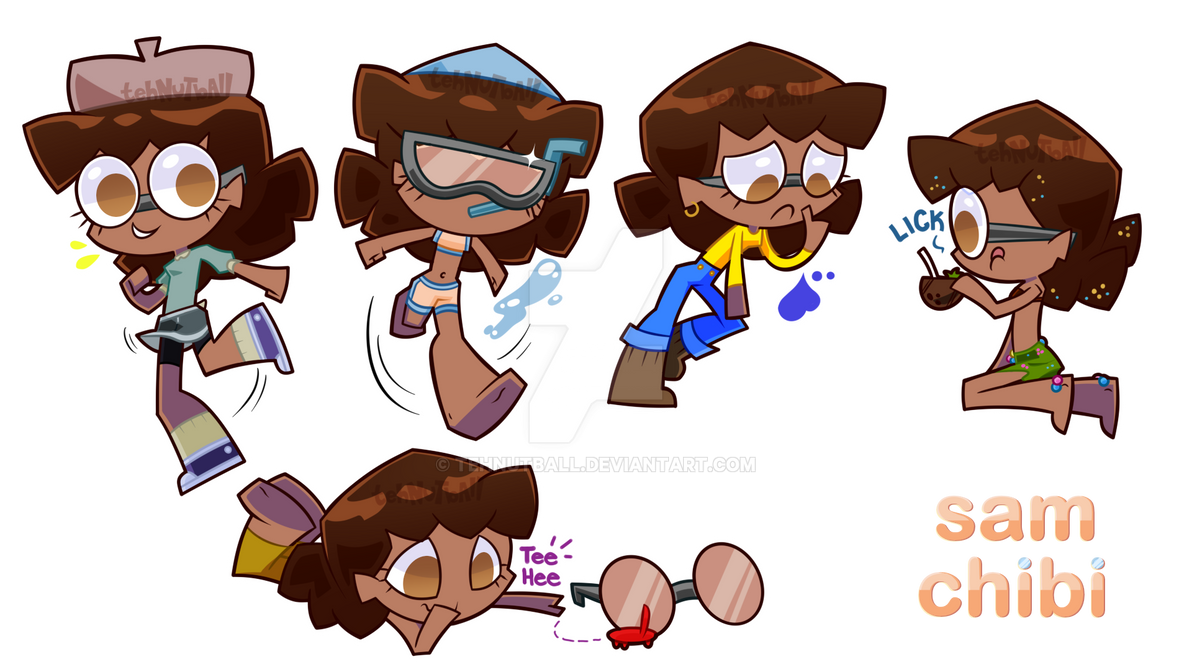 Sam Chibi by tehnutball on DeviantArt