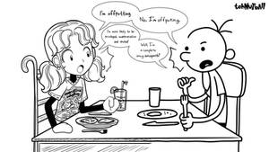 Diaries, diaries. You both are... just awful.