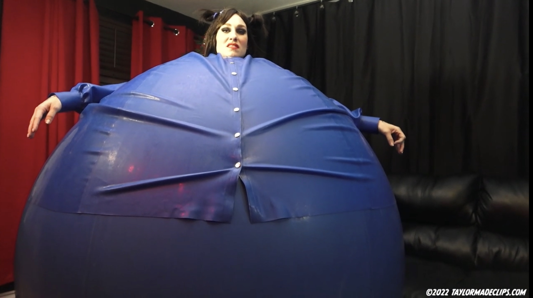 Inflation Suit Thread Blueberry Inflation Costume