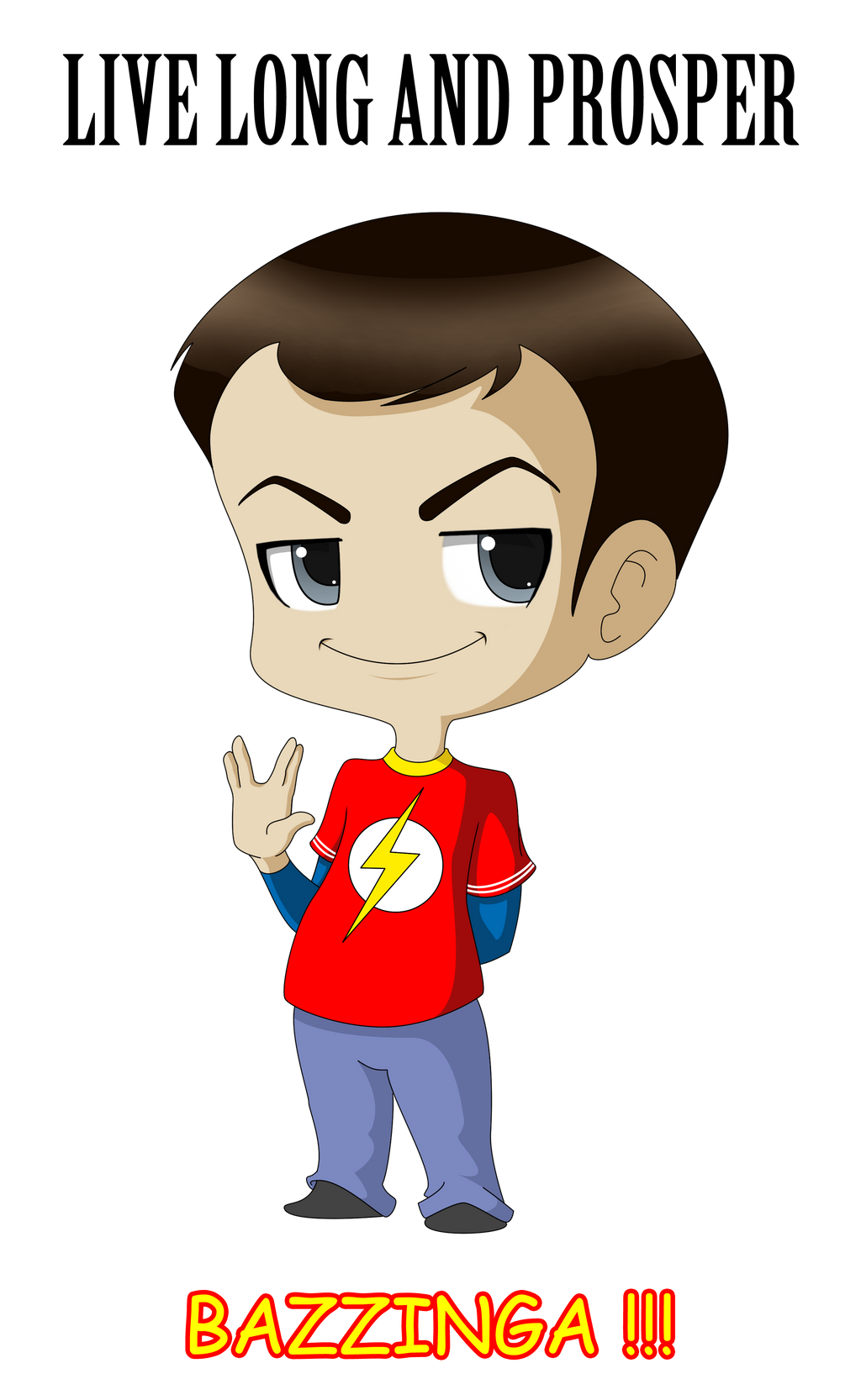 Chibi Sheldon Cooper