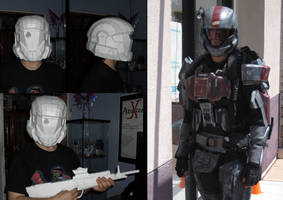 Halo cosplay in progress