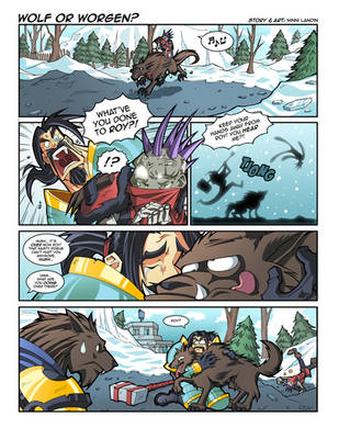 WoW Comic - Wolf or Worgen?