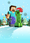 X-mas Minecraft by Lukali