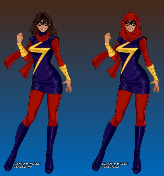 Ms. Marvel by KatieBat on DeviantArt