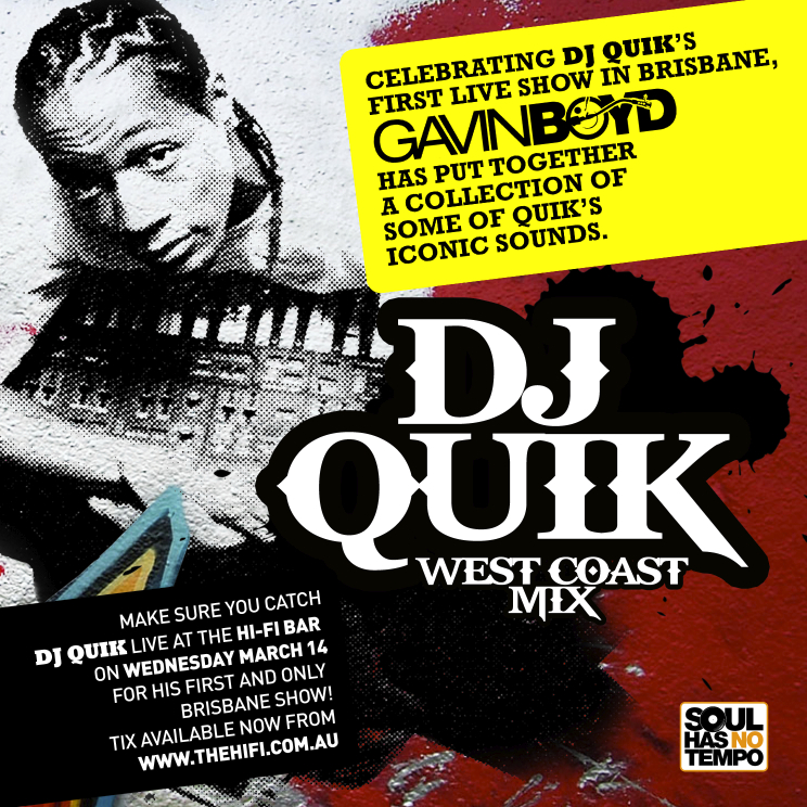 DJ QUIK x GAVIN BOYD mixtape cover