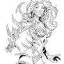 24-006 Witchblade - Pencils by RandyGreen