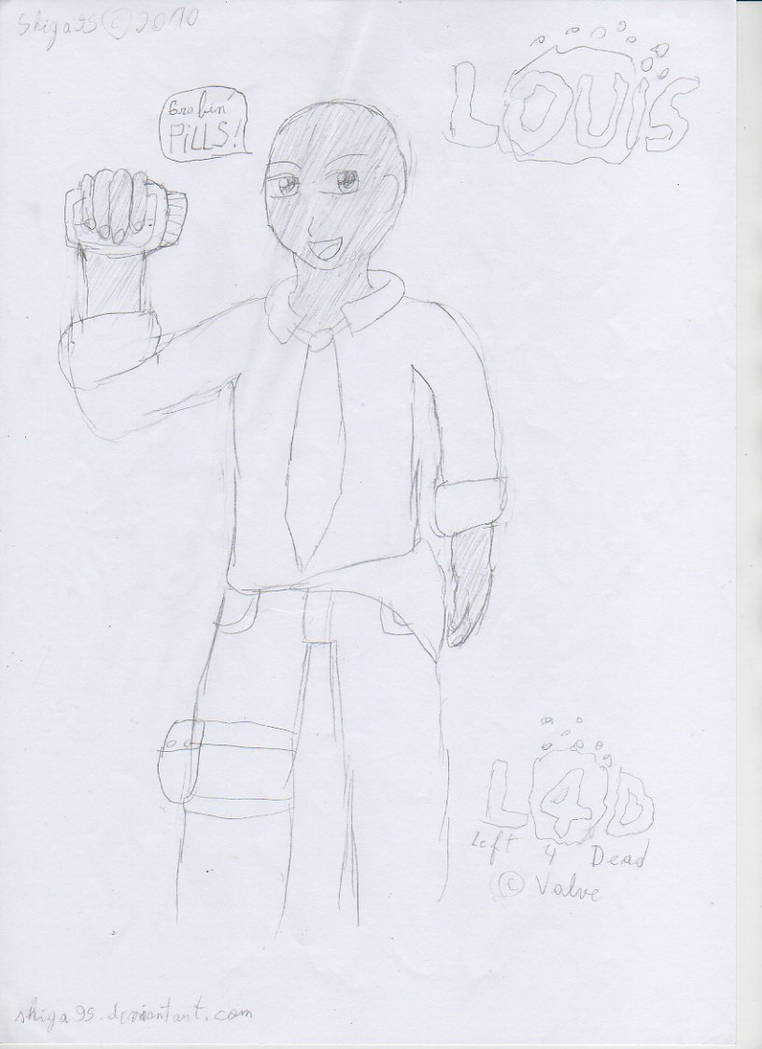 Left 4 Dead Louis by Shiga95 on DeviantArt