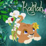 Kalilah as a cub