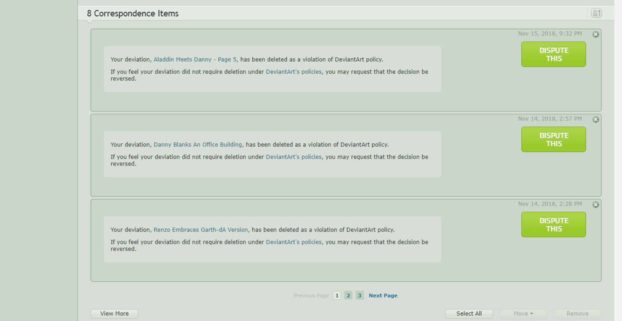 Corrspondence-Deleted Items by GiantToby Corrspondence-Deleted Items by GiantToby