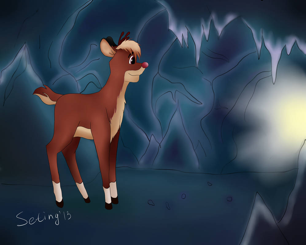 Rudolph Red-Nosed Reindeer by Seting on DeviantArt