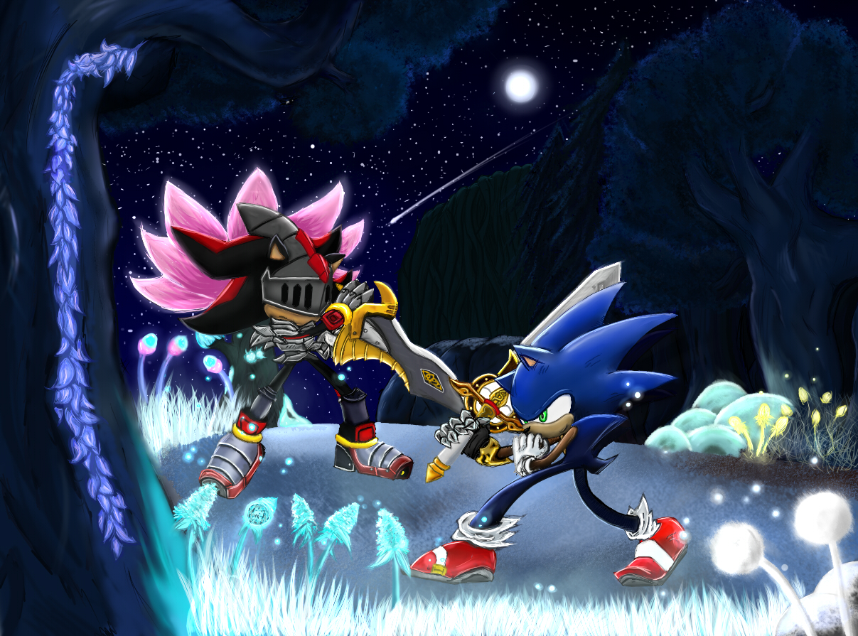 Dark Sonic by splushmaster12 on DeviantArt