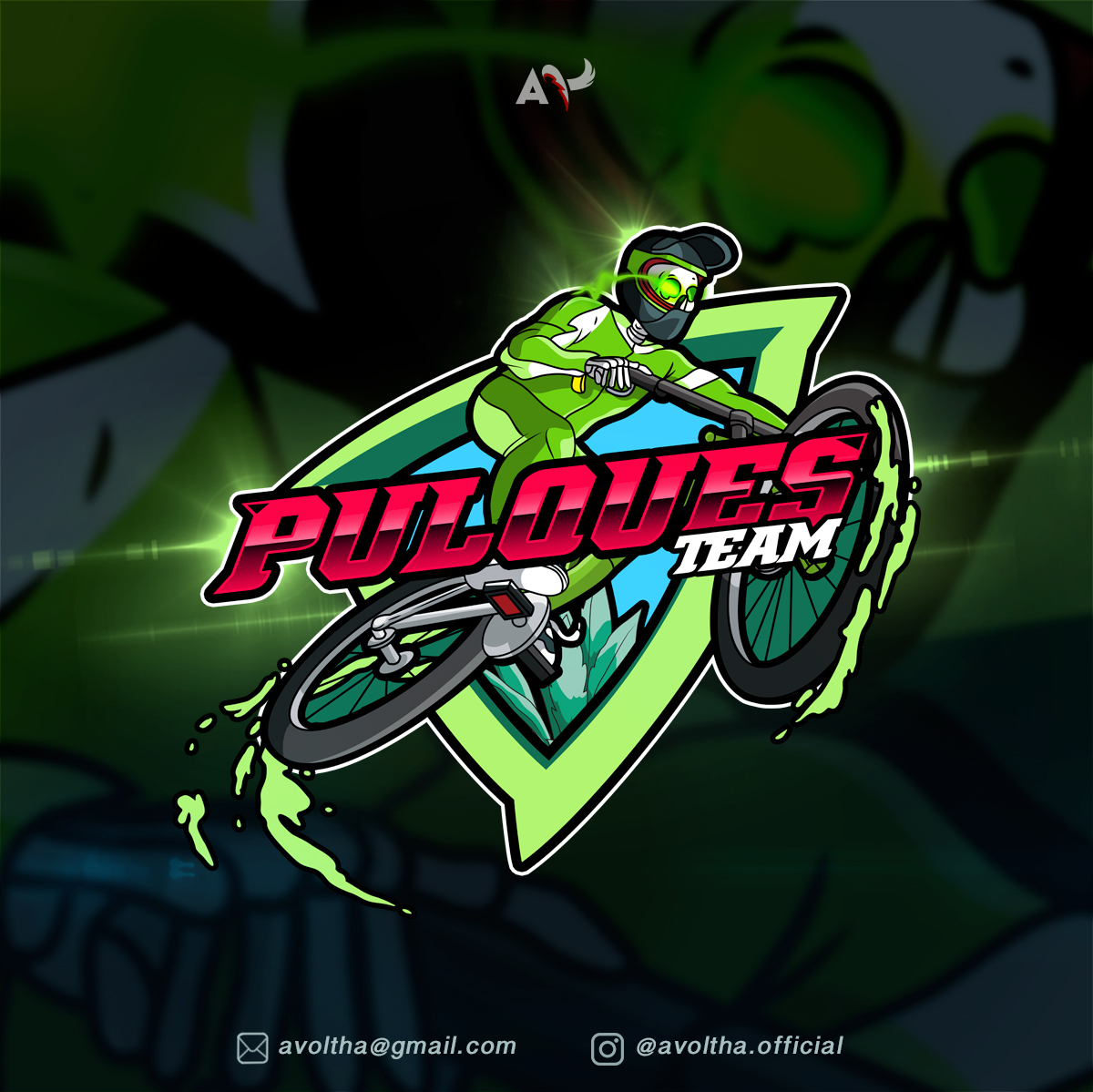 Mountain Bike Team - Skull Bike Rider Cartoon Logo by avoltha on DeviantArt Mountain Bike Team - Skull Bike Rider Cartoon Logo by avoltha on DeviantArt