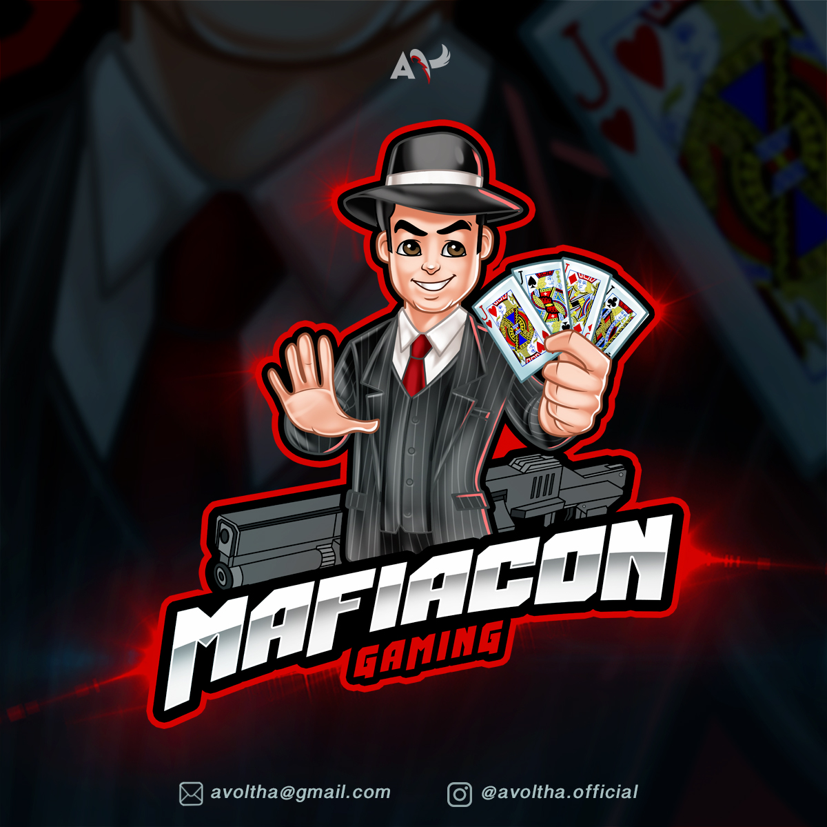 Mafia Con Gaming Cartoon Logo by avoltha on DeviantArt Mafia Con Gaming Cartoon Logo by avoltha on DeviantArt