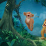 Nala and Simba - The Lion King