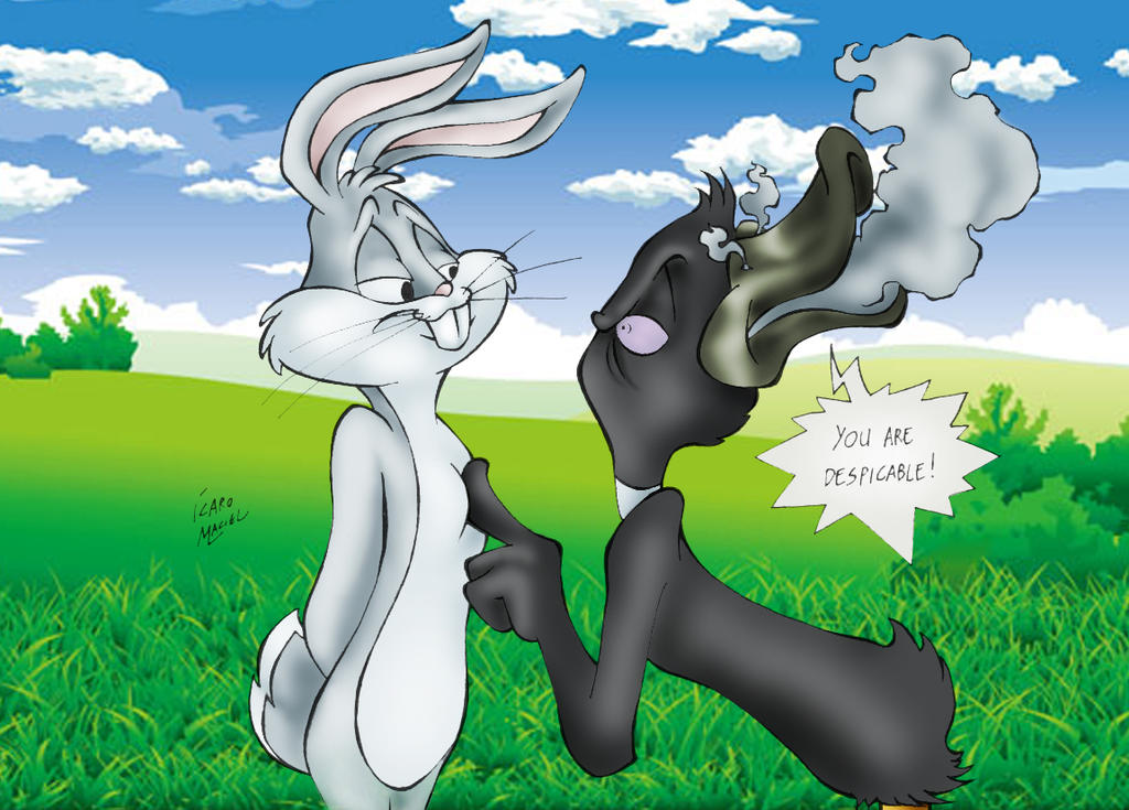 Wabbit Reading Wabbit Season by elchavoman on DeviantArt