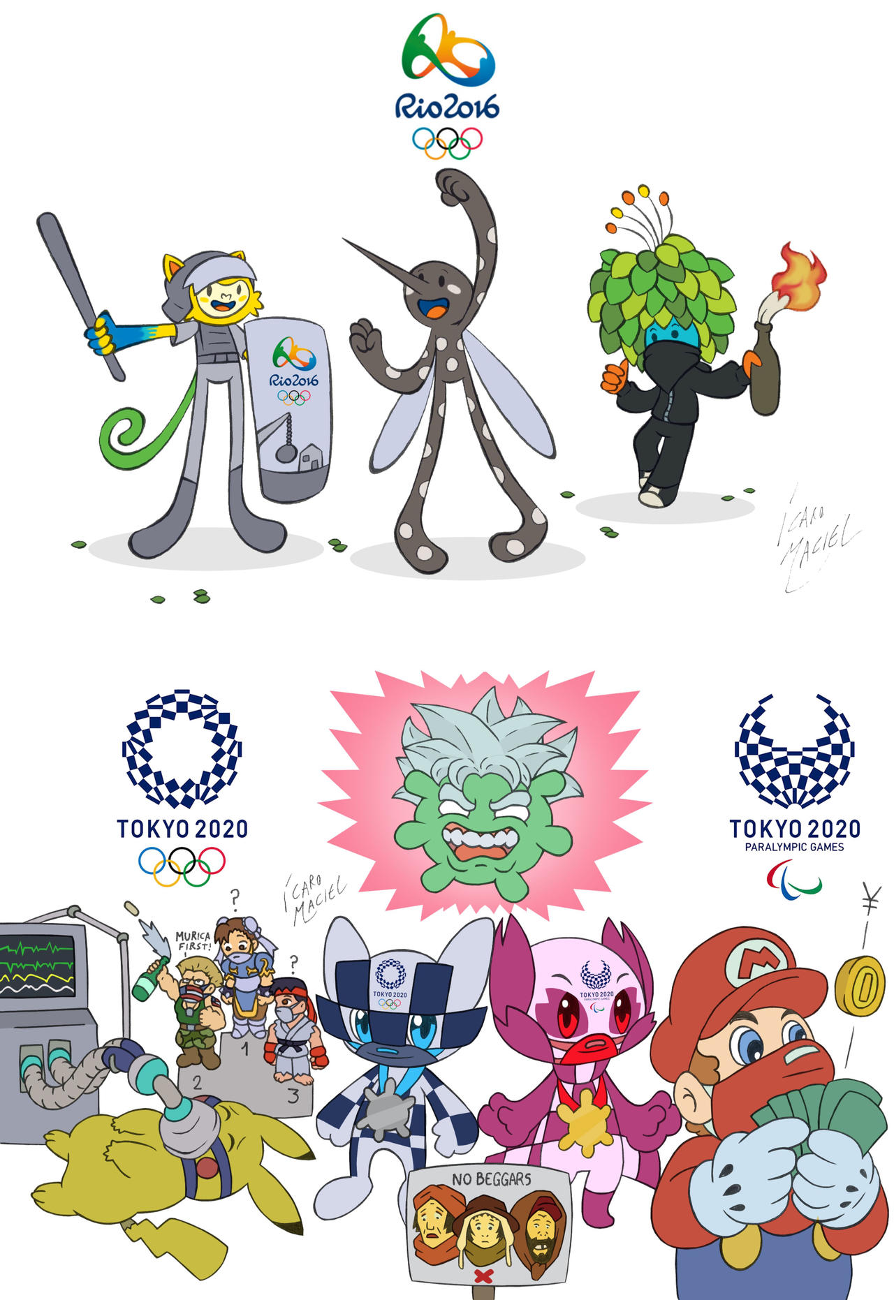 Olympics Deviantart Olympics - 2016 and 2021 by elchavoman on DeviantArt