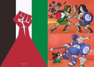 Free Palestine - Collage