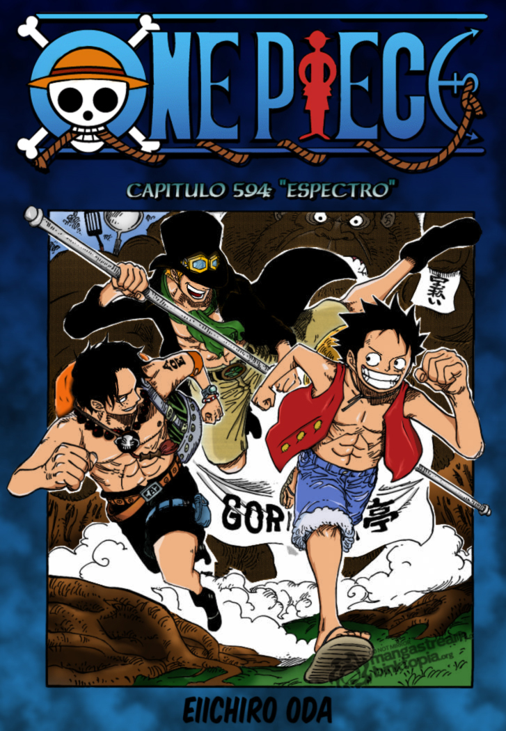 Cap 594: Luffy Ace and Sabo