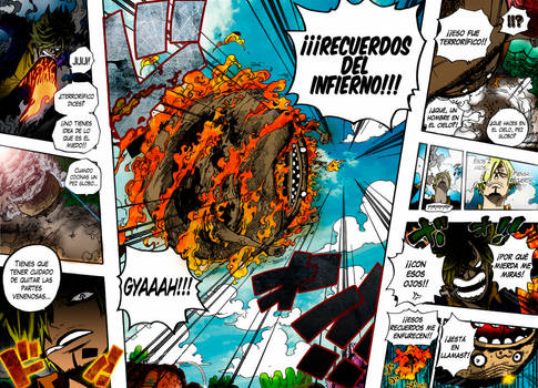 One Piece 646 P.11 Sanji Hell Memories-Final Move-