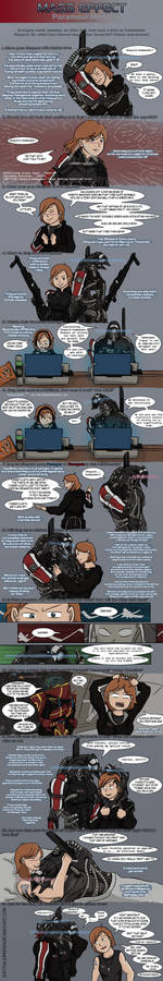 Mass Effect Paramour Meme - FemShep x Legion