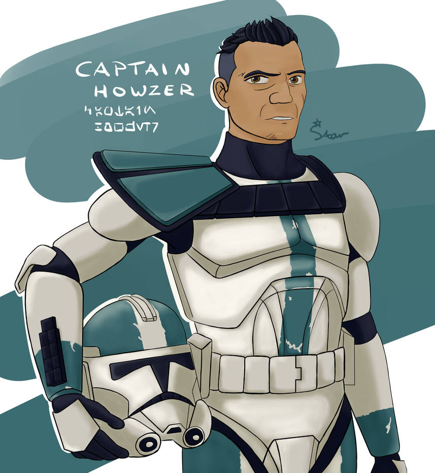 Howzer aka The Other Awesome Clone Captain by SgtStar-Lady on DeviantArt