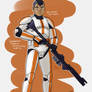 Sergeant Torch - Clone Trooper OC