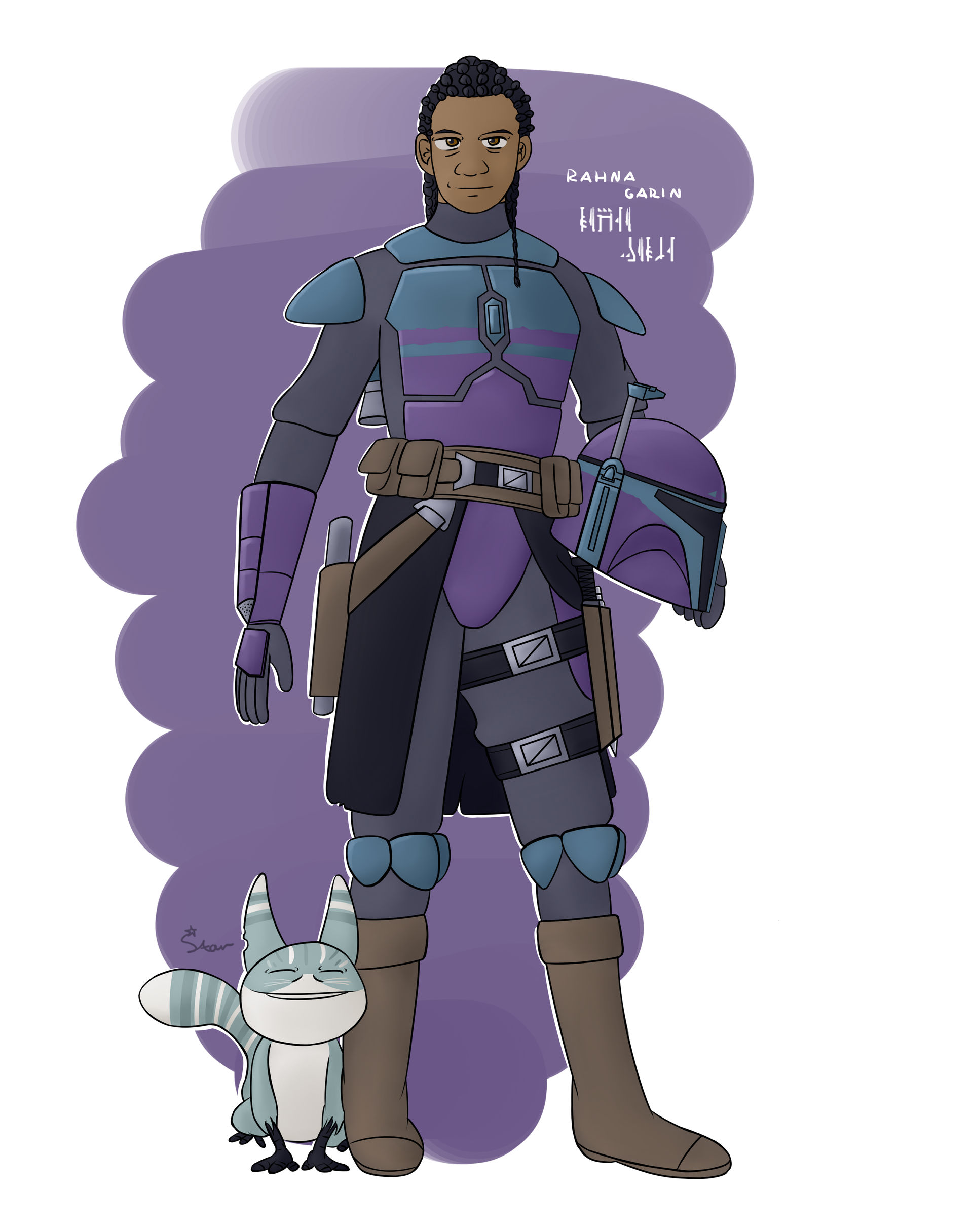 Rahna Garin - Mandalorian OC