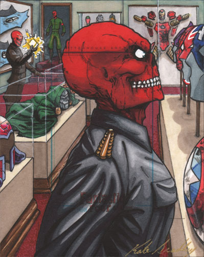 Red Skull's trophy room.