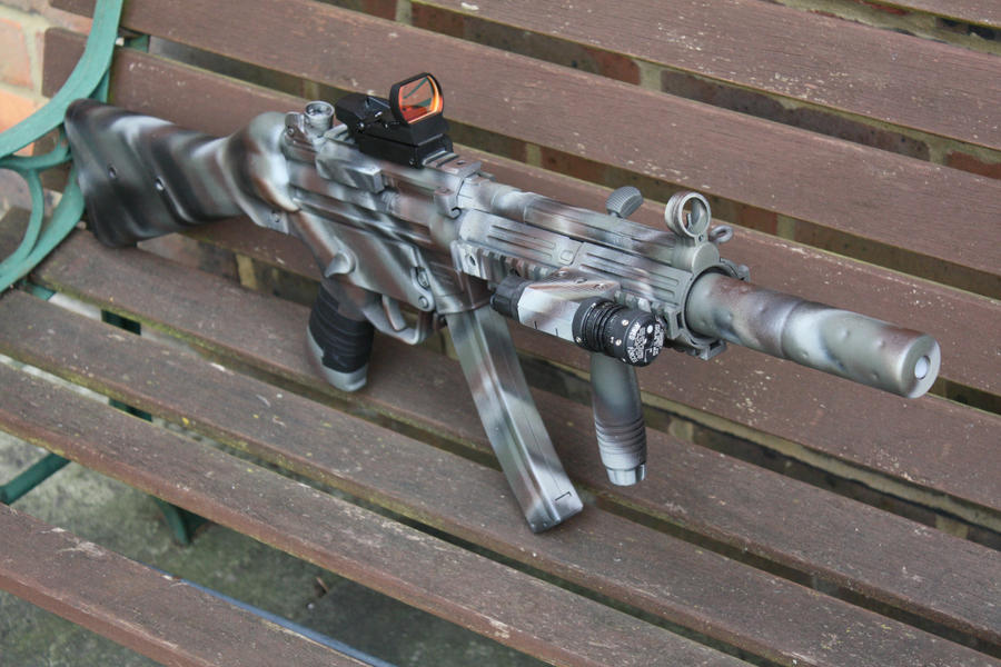 MP5 SD5 Spray Paint Job by Dappa-Reapa on DeviantArt