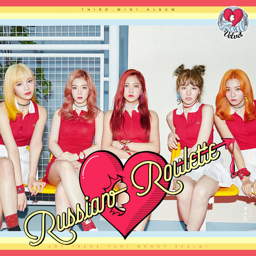 Red Velvet as Netflix posters, Russian Roulette